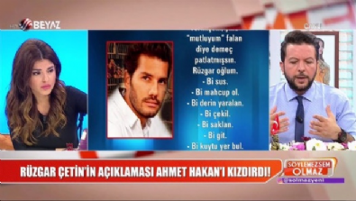 Rüzgar Çetin'in açıklaması Ahmet Hakan'ı kızdırdı! 