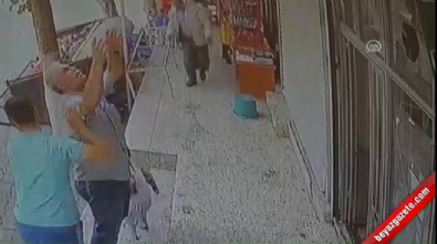 sanliurfa - Balkondan düşen çocuğu havada yakaladılar Videosu