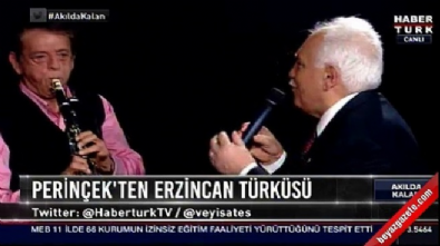 Doğu Perinçek türkü söylerken Haberturk TV yayını kesti 