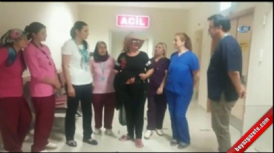 devlet hastanesi - Banu Alkan ATV'den düştü, altında kaldı Videosu