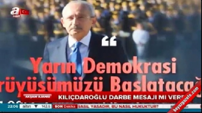 ozgur ozel - Kılıçdaroğlu darbe mesajı mı verdi?  Videosu
