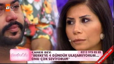 Esra Erol'da Canlı yayınla Berke-Caner yüzleşmesi