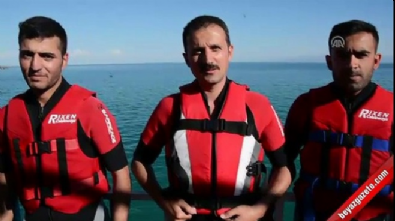 van golu - Bitlis'te 'kablolu su kayağı' keyfi  Videosu