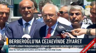 enis berberoglu - Kılıçdaroğlu, Berberoğlu'nu ziyaret etti  Videosu