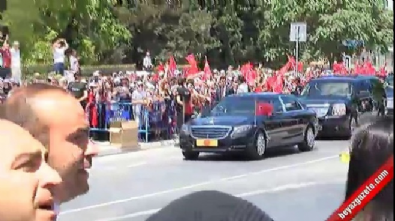 Cumhurbaşkanı Erdoğan, 15 Temmuz Şehitliği’nde 