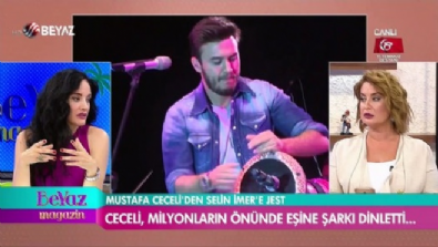 beyaz magazin - Mustafa Ceceli'den eşine jest!  Videosu