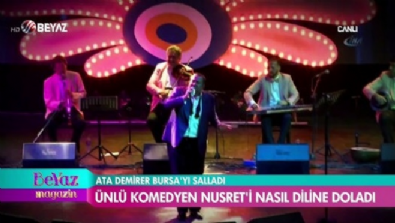 beyaz magazin - Ünlü komedyen, Nusret'i nasıl diline doladı  Videosu