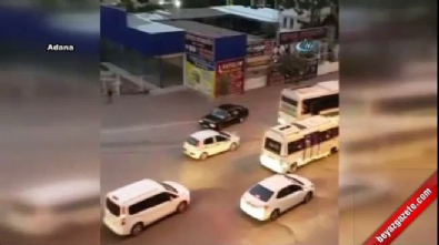 trafik magandasi - Trafik magandasından tehlikeli drift  Videosu