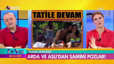 beyaz magazin - Arda Turan ile Aslıhan Doğan aşk tatilinde!  Videosu