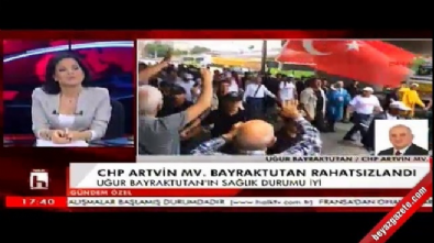 ugur bayraktutan - CHP Milletvekili Uğur Bayraktutan rahatsızlanarak hastaneye kaldırıldı Videosu