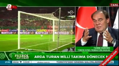 tff - Yıldırım Demirören'den Arda Turan açıklaması Videosu