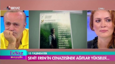 beyaz magazin - Şehit Eren Bülbül stüdyoyu ağlattı  Videosu