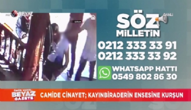 beyaz gazete - Kayınbiraderini abdest alırken böyle vurdu  Videosu