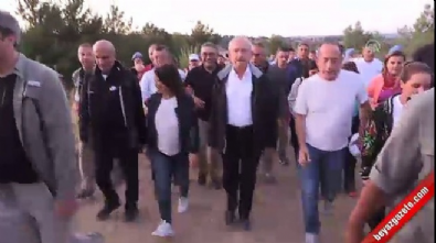 Kılıçdaroğlu, 57. Alay'a Saygı Yürüyüşü'ne katıldı 