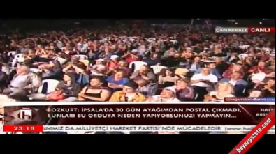 CHP'li Hüsnü Bozkurt yine aynı sözlerle tehdit etti