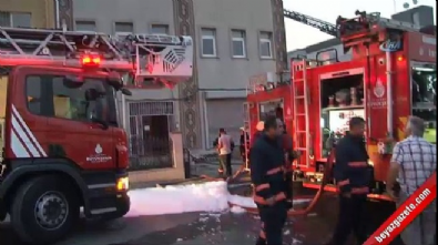 Esenyurt’ta fabrika yangını Videosu