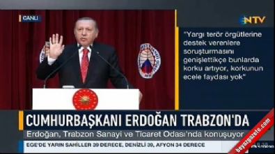 Cumhurbaşkanı Erdoğan'dan terörle mücadele açıklaması