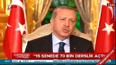 Cumhurbaşkanı Erdoğan: TEOG'un kaldırılması lazım