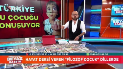 beyaz gazete - Türkiye, bu çocuğu konuşuyor!  Videosu