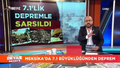 beyaz gazete - 7.1'lik depremden şoke eden görüntüler  Videosu