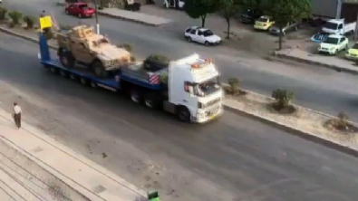 suriye - ABD’den YPG’ye 120 tırlık ağır silah ve zırhlı araç sevkiyatı  Videosu