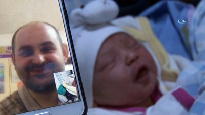 kiz cocugu -  2018'in ilk bebeği babasıyla böyle kavuştu  Videosu