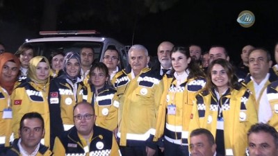 sparta -  Başbakan Yıldırım, 112 Komuta Kontrol Merkezini ziyaret etti  Videosu