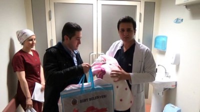  Siirt'te 2018 yılının ilk bebeği dünyaya geldi 