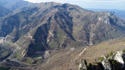 kayali -  Efsaneye konu olan kayalıklar havadan görüntülendi  Videosu