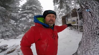 kar firtinasi -  Ölümcül poyrazda zorlu tırmanış  Videosu