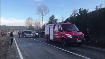 Kastamonu'da trafik kazası: 1 ölü, 1 yaralı