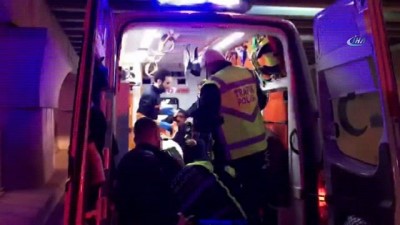 yolcu minibus -  Topkapı alt geçidinde minibüs ile kamyon çarpıştı: 6 kişi yaralandı  Videosu
