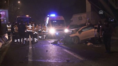 cenaze araci - Başkentte zincirleme trafik kazası: 2 ölü, 2 yaralı  Videosu