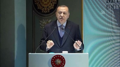 Cumhurbaşkanı Erdoğan: Türkiye'de artık yüksek eğitimin kalite sorununu tartışıyoruz - İSTANBUL