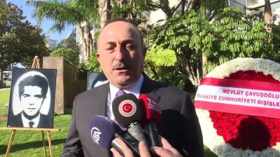 basin mensuplari - Dışişleri Bakanı Çavuşoğlu: 'Türkiye, ABD'den çok daha güvenli bir ülkedir' - LOS ANGELES Videosu