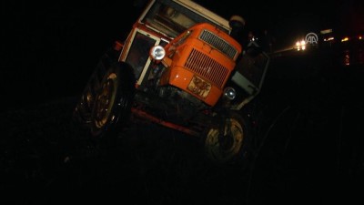 Minibüsle traktör çarpıştı: 1 ölü, 2 yaralı - KASTAMONU