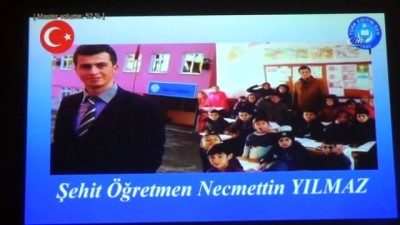 Siverek’te şehit öğretmenler için anma gecesi 