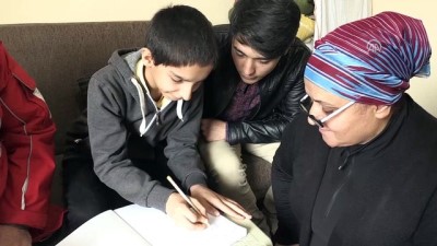 siginmacilar - Afgan çocuğun kalbine 'ensar'ın merhamet eli değdi - ZONGULDAK  Videosu