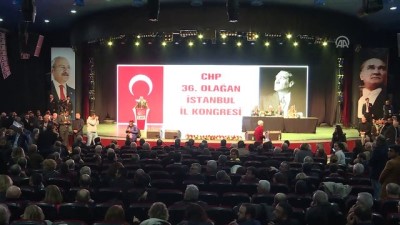 haramiler - CHP İstanbul 36. Olağan İl Kongresi'nde gerginlik - İSTANBUL Videosu