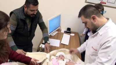 solunum cihazi -  Makatı ve yemek borusu kapalı olarak doğan bebek yeniden yaşama tutundu  Videosu