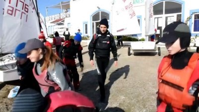 optimist - Rus ve Azerbaycanlı yelkencilerin Bodrum sevdası - MUĞLA  Videosu