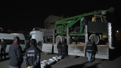 yakit tanki - Tıra yüklü sondaj makinesinde esrar ele geçirildi - DİYARBAKIR Videosu