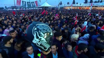 temel atma toreni - Bahçeli: 'Ucuz ve köhne siyasetle hareket edenlere meydanı bırakmayacağız' - OSMANİYE Videosu
