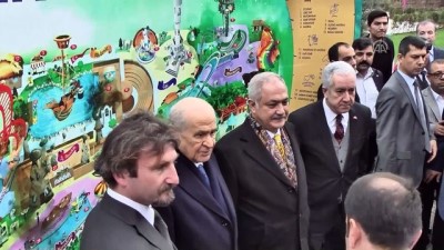 MHP Genel Başkanı Bahçeli, Masalpark'ı gezdi - OSMANİYE