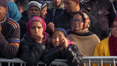 genclik merkezi - Tunus'ta devrimin yedinci yıl dönümü - Tunus Cumhurbaşkanı Sibsi - TUNUS Videosu