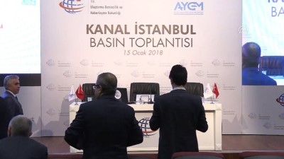 guzergah - Arslan: ''Kanal güzergahı boyunca yeraltı su akımının bulunmadığı tespit edildi'' - ANKARA  Videosu