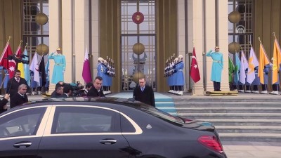 amed - Cumhurbaşkanı Erdoğan, Katar Emiri Al Sani ile bir araya geldi - ANKARA  Videosu