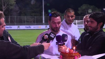 dogum gunu - Galatasaray-Tuzlaspor hazırlık maçının ardından - Sinan Gümüş - ANTALYA Videosu