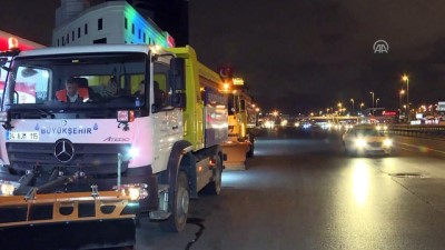 kar uyarisi - Kar hazırlığı başladı - İSTANBUL  Videosu