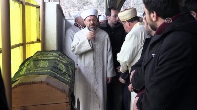 cenaze namazi - Diyanet İşleri Başkanı Erbaş, Düzce'de cenaze namazı kıldı  Videosu